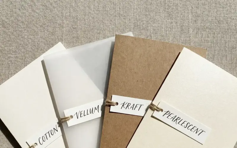 How to Choose the Perfect Paper Stock for Your Invitations