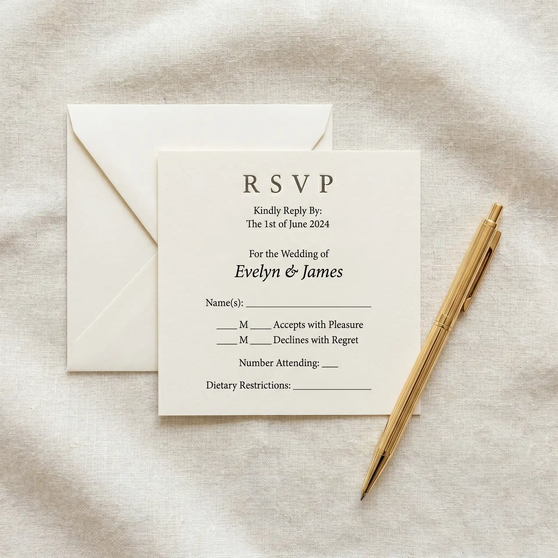 RSVP Cards