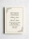 Classic Elegance Wedding Invitation