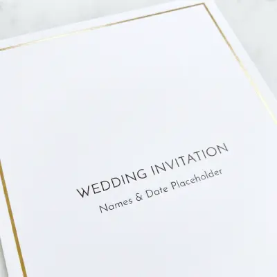 Modern Geometric Save The Date
