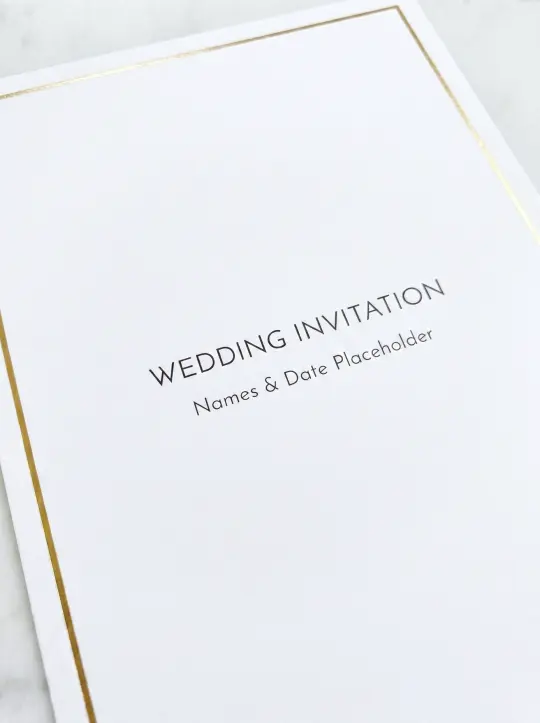 Modern Geometric Save The Date