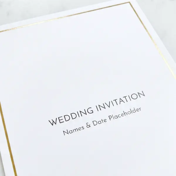 Modern Geometric Save The Date