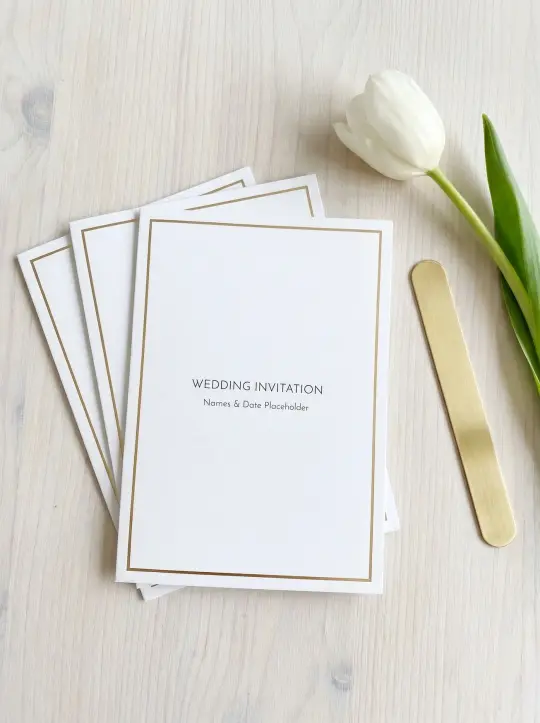 Modern Geometric Save The Date