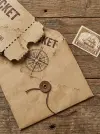 Rustic Floral Menu
