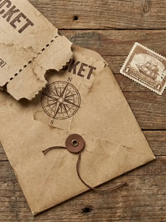 Rustic Floral Menu