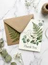 Botanical Garden Thank You Card